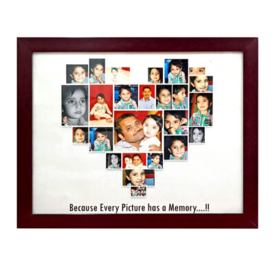 Heart Collage Frame 12 x 18